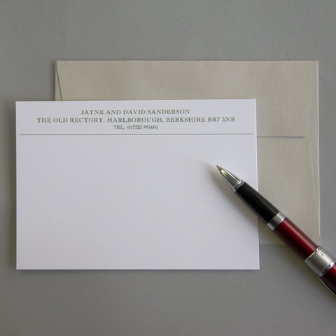 'The Elmsett' Correspondence Cards