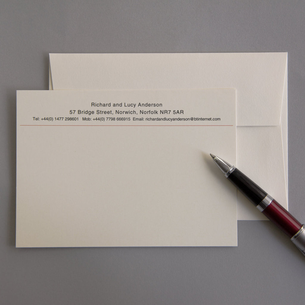 'The Stowmarket' Correspondence Cards