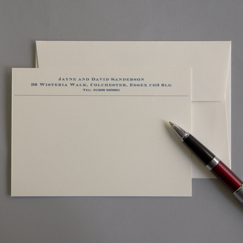 'The Chelsworth' Correspondence Cards