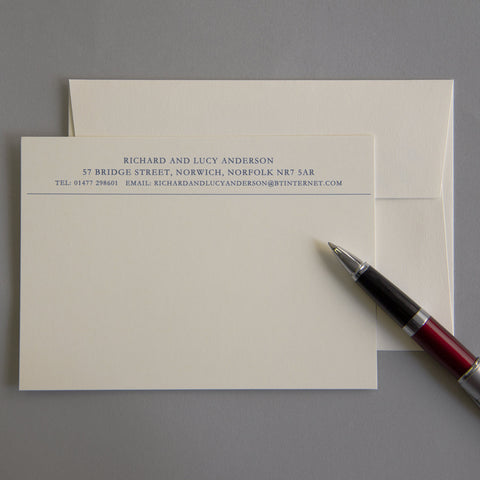 'The Dedham' Correspondence Cards