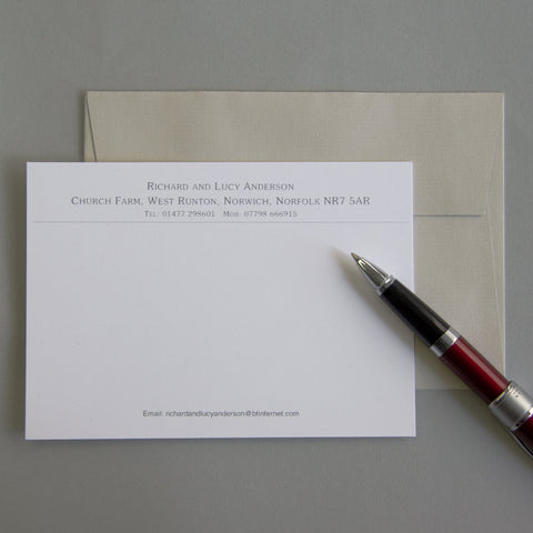 'The Hadleigh' Correspondence Cards