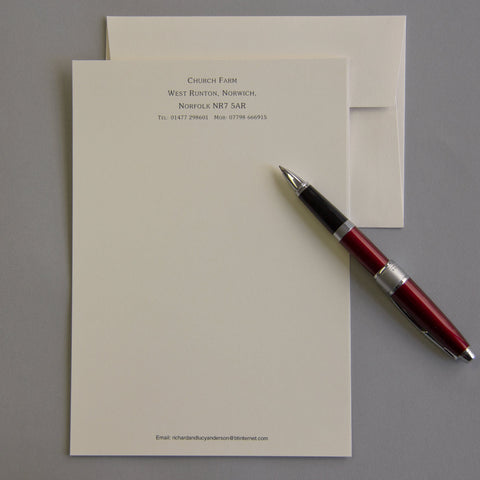 'The Hadleigh' Personal Stationery