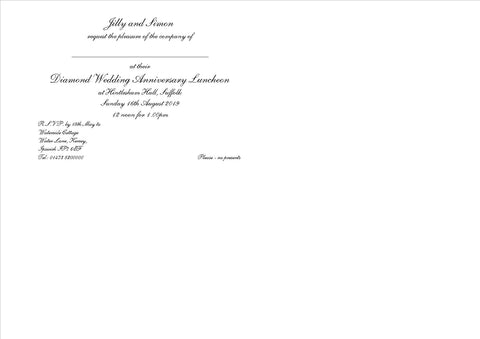 Invitations